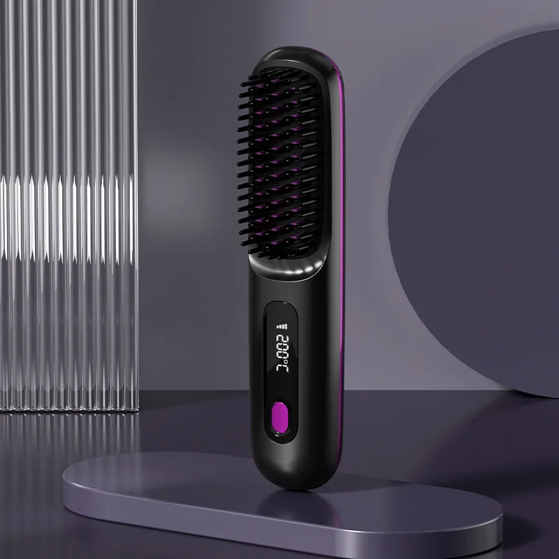 Piastra Lisciante Wireless Ioni Negativi